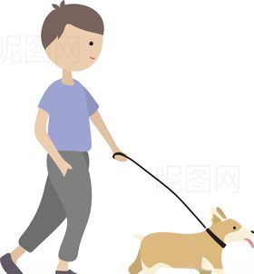 遛狗