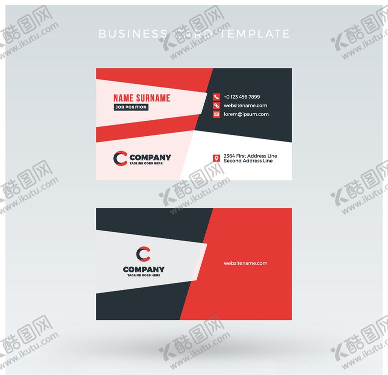 编号：33309009150812173297【酷图网】源文件下载-企业名片