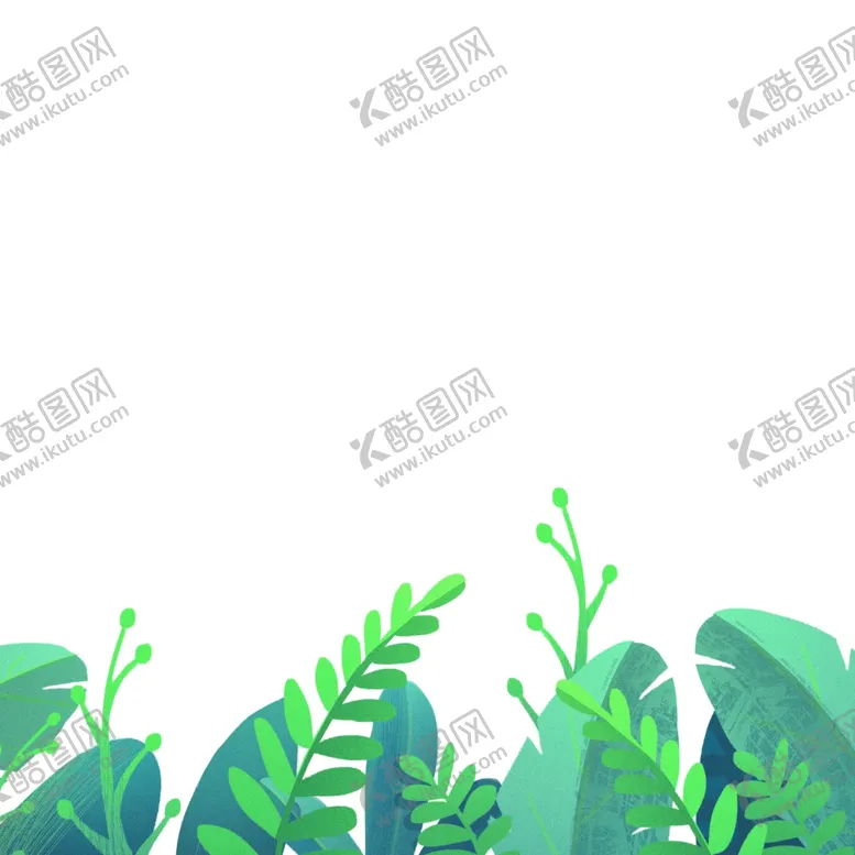 编号：64405305041903543939【酷图网】源文件下载-卡通插画花朵植物元素