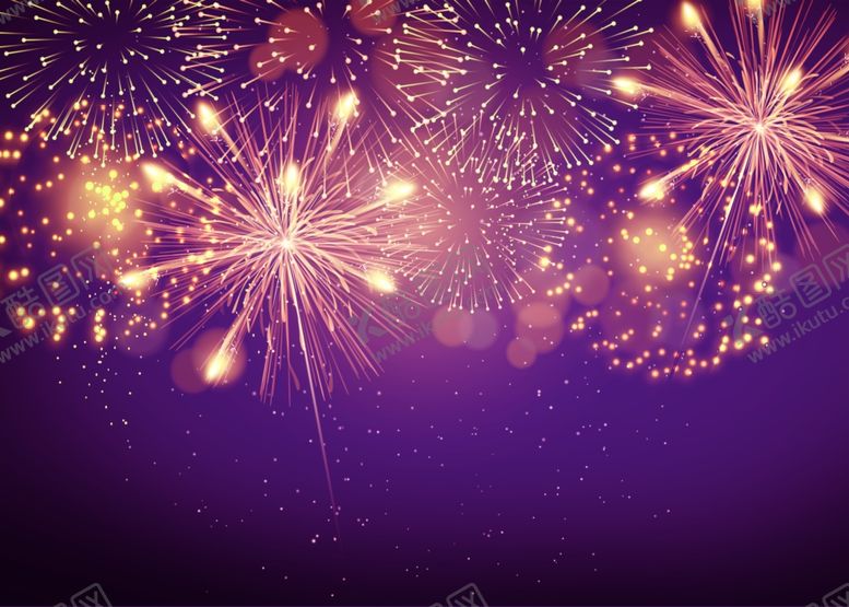 编号：76998109101949587757【酷图网】源文件下载-烟花背景