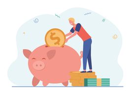 人物插图扁平办公矢量