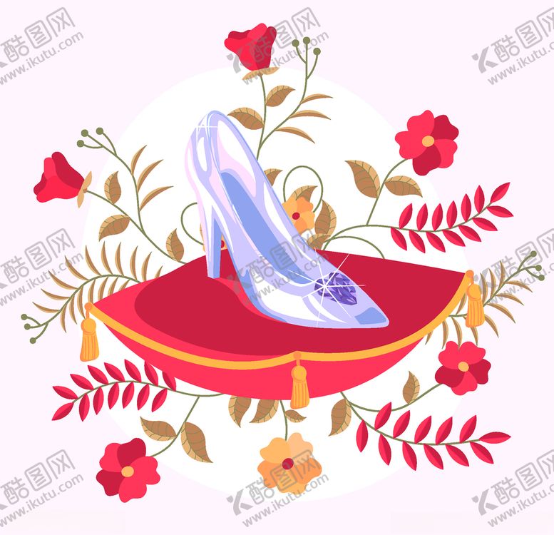编号：42272306142151152706【酷图网】源文件下载-水晶鞋