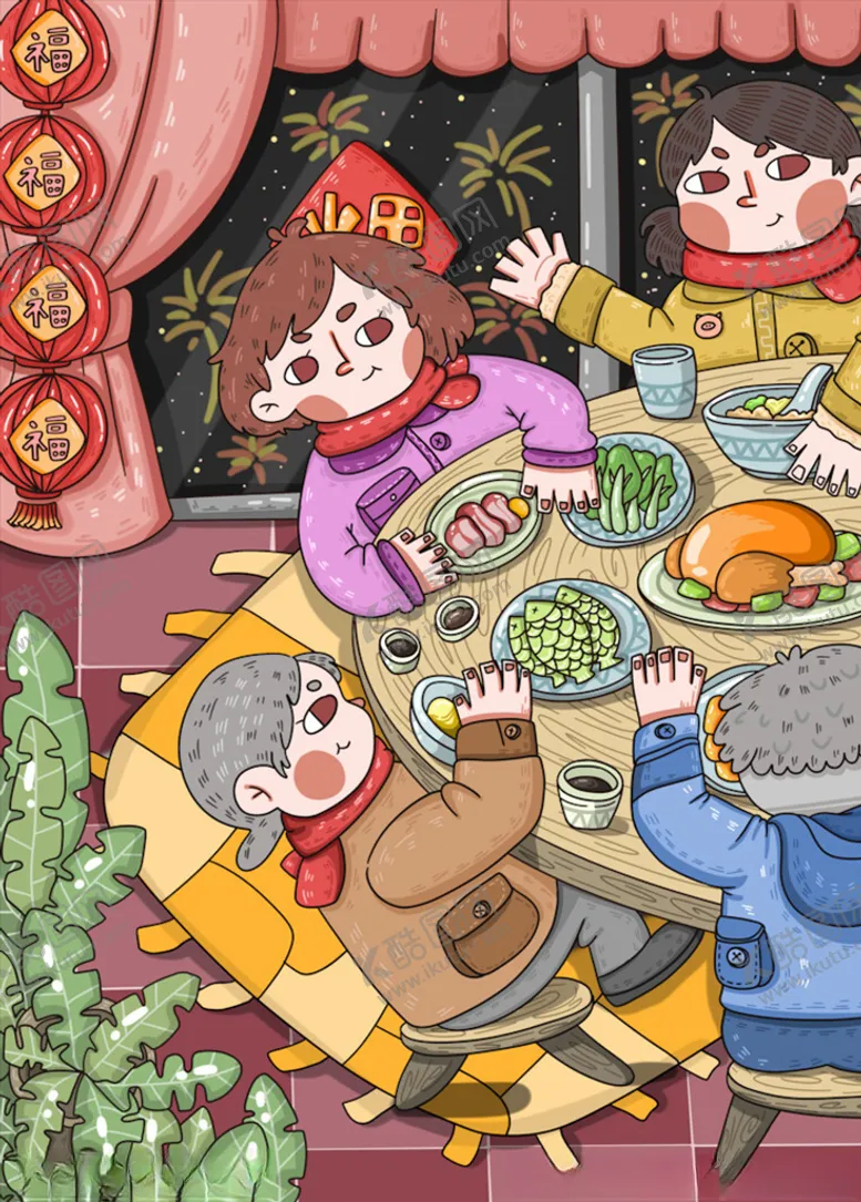 编号：63780104101509505699【酷图网】源文件下载-卡通美食人物