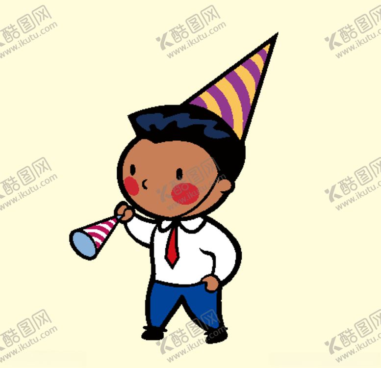 编号：30464507121748435322【酷图网】源文件下载-戴帽子的小男孩