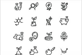基因细胞图标生物科技LO