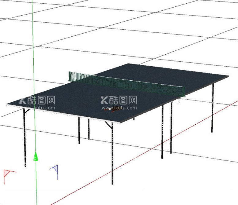 编号：19291112221954362864【酷图网】源文件下载-C4D模型乒乓球桌子