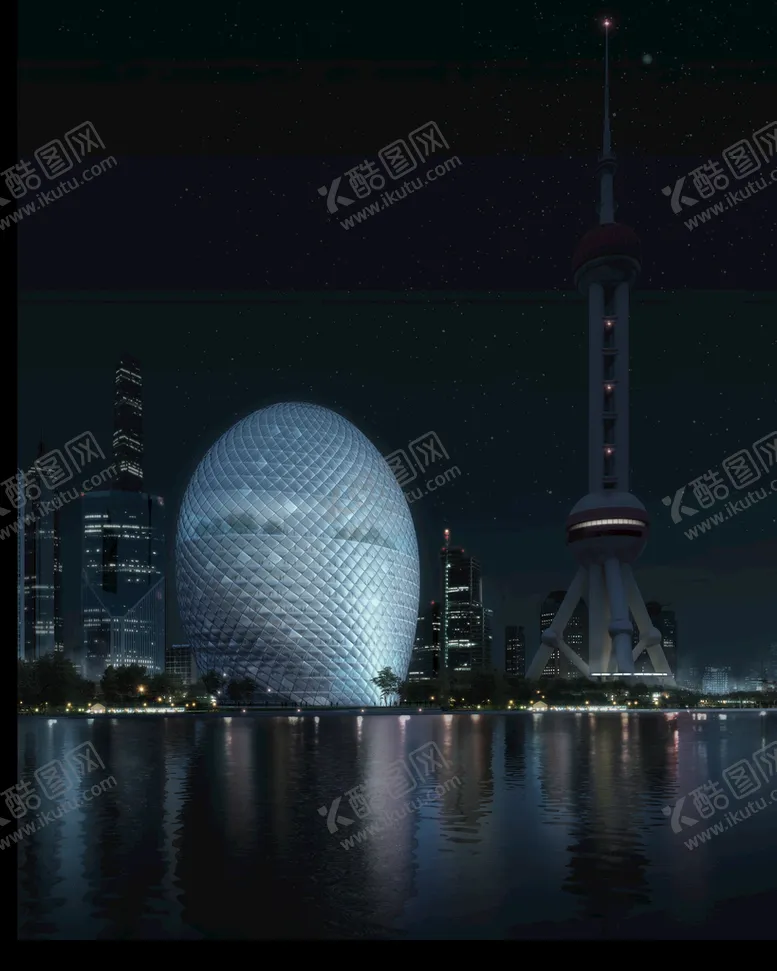 编号：82870411071518137341【酷图网】源文件下载-场馆夜景效果