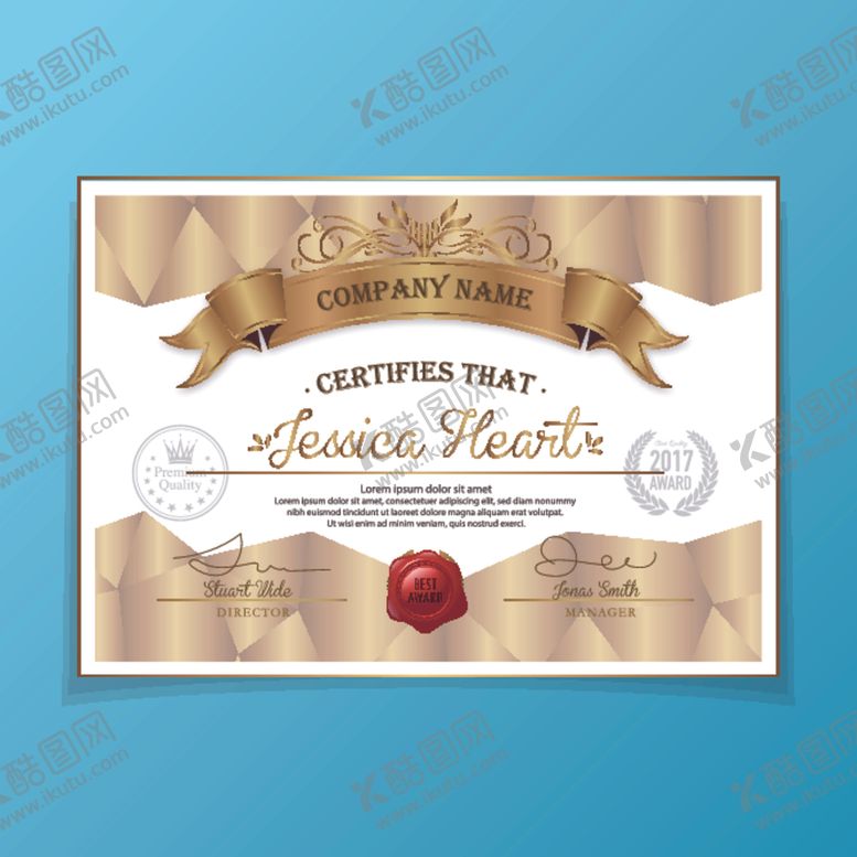 编号：54069110111657596685【酷图网】源文件下载-证书