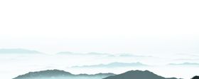 连绵山峰背景素材