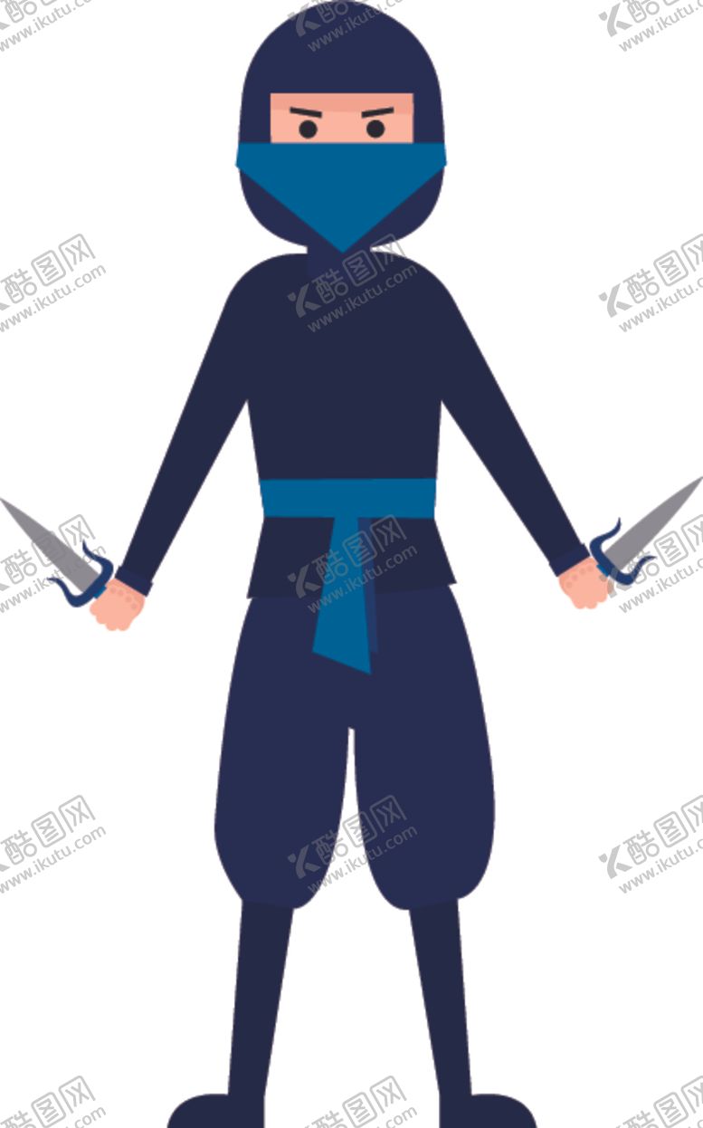 编号：55668204180348301381【酷图网】源文件下载-卡通忍者