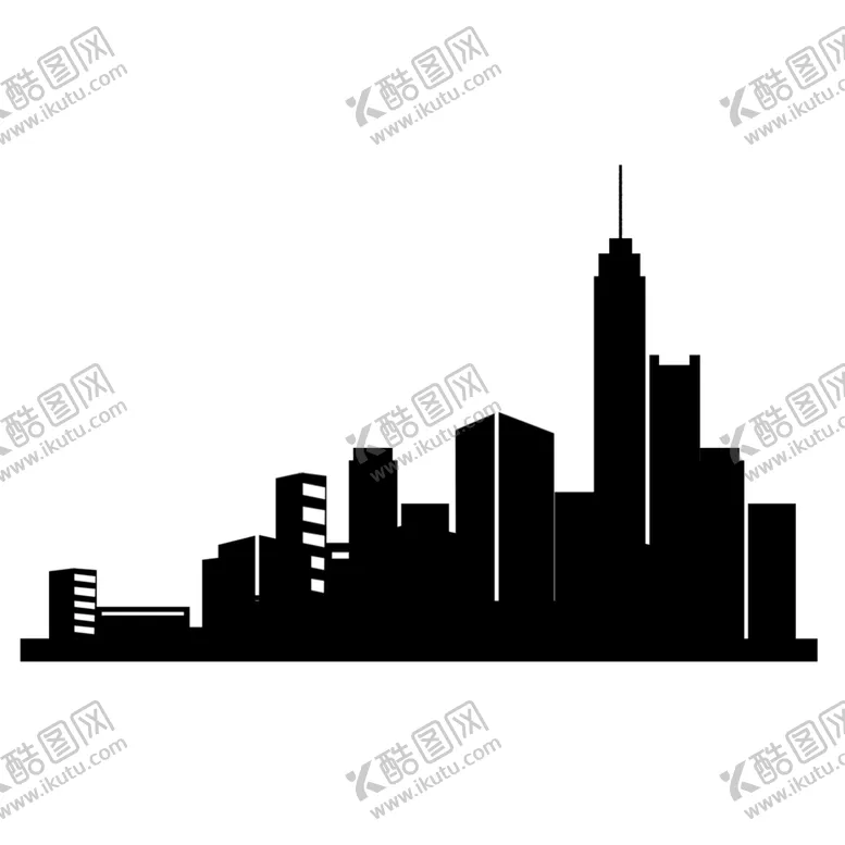 编号：69213604300752216198【酷图网】源文件下载-城市剪影
