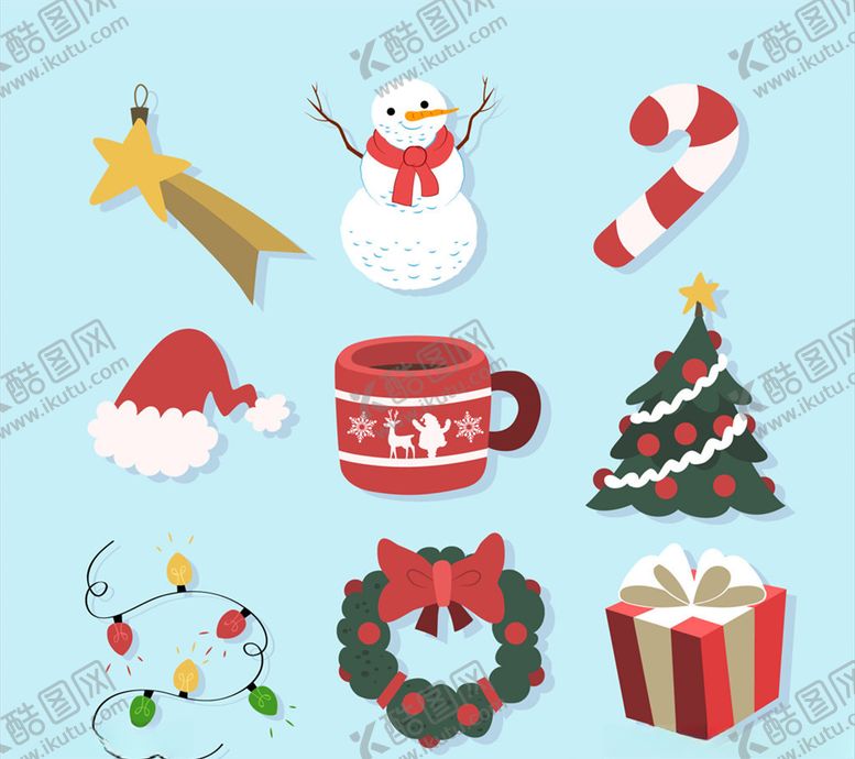 编号：86965609131403392654【酷图网】源文件下载-圣诞节装饰