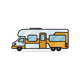 交通工具机车插画Q版汽车小汽车