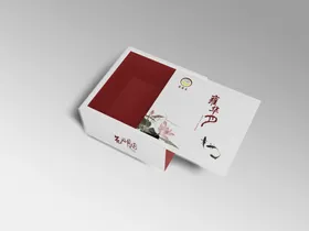 包装盒样机纸方形礼方形