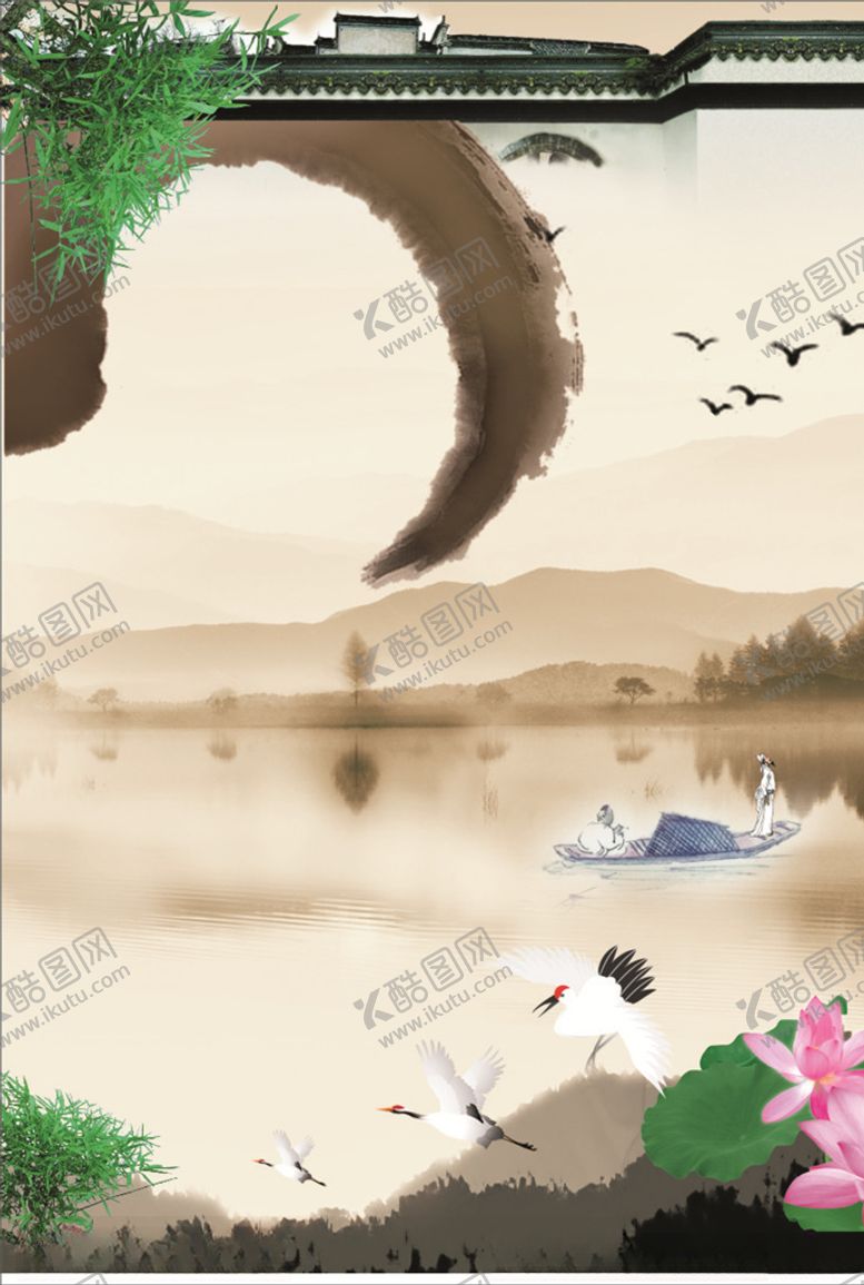 编号：47939510230042517114【酷图网】源文件下载-水墨山水画