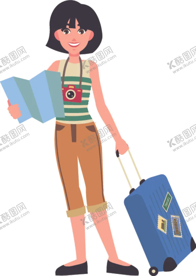 编号：30314704061019374181【酷图网】源文件下载-旅客游客