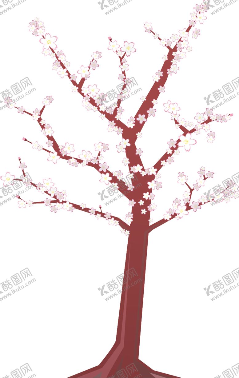 编号：53576209191127334889【酷图网】源文件下载-手绘桃花