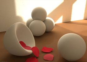 C4D模型摄影棚产品场景布光