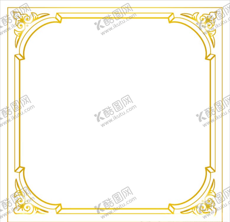 编号：46346609290913272523【酷图网】源文件下载-金色边框