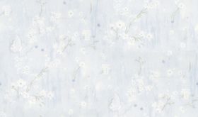 清新淡雅花卉图案背景