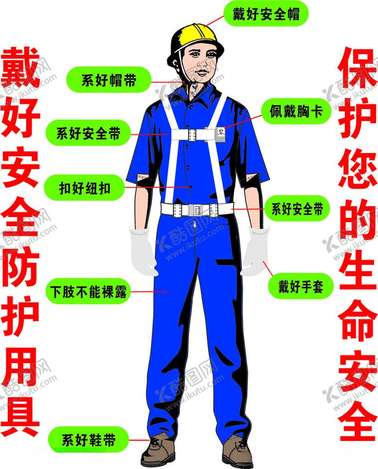 编号：86120602090141104517【酷图网】源文件下载-带好安全帽
