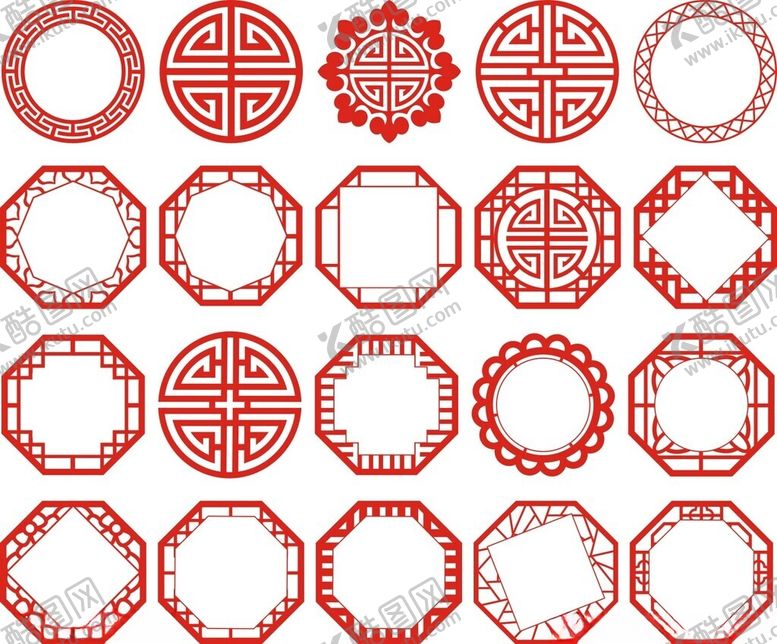 编号：56772804271729343584【酷图网】源文件下载-古典边框