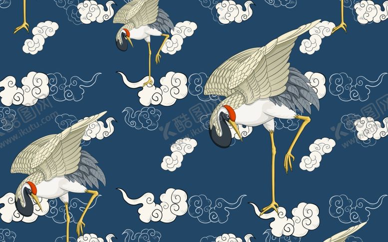 编号：98360809270307129174【酷图网】源文件下载-国潮背景