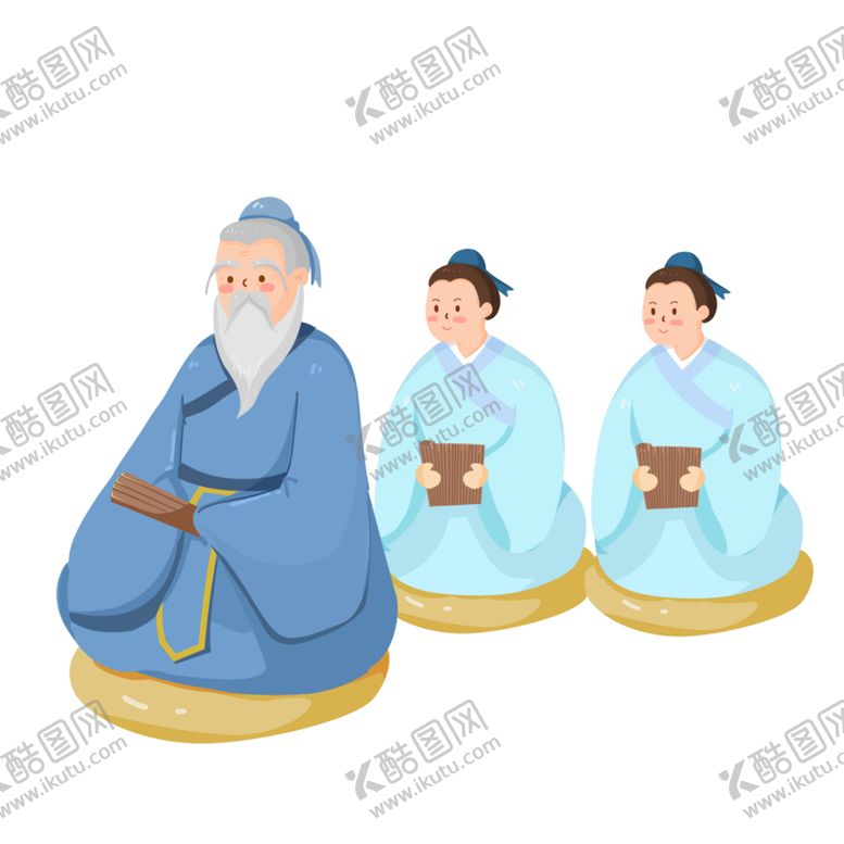 编号：37591510241302555207【酷图网】源文件下载-孔子像