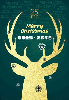 圣诞节时尚海报