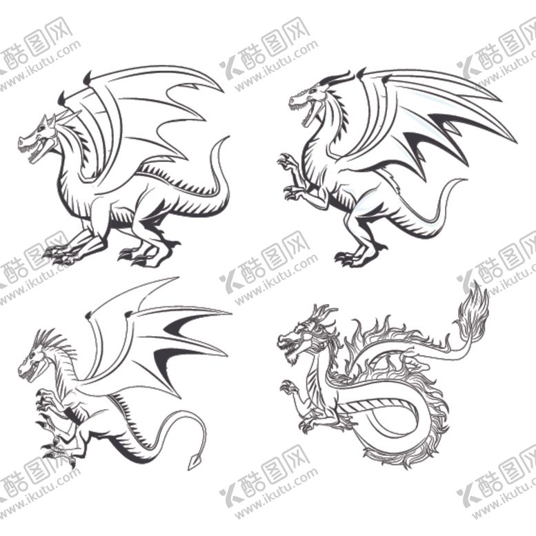 编号：49744107030050339123【酷图网】源文件下载-恐龙图标