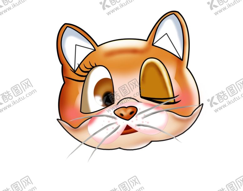 猫头卡通绘画性感大