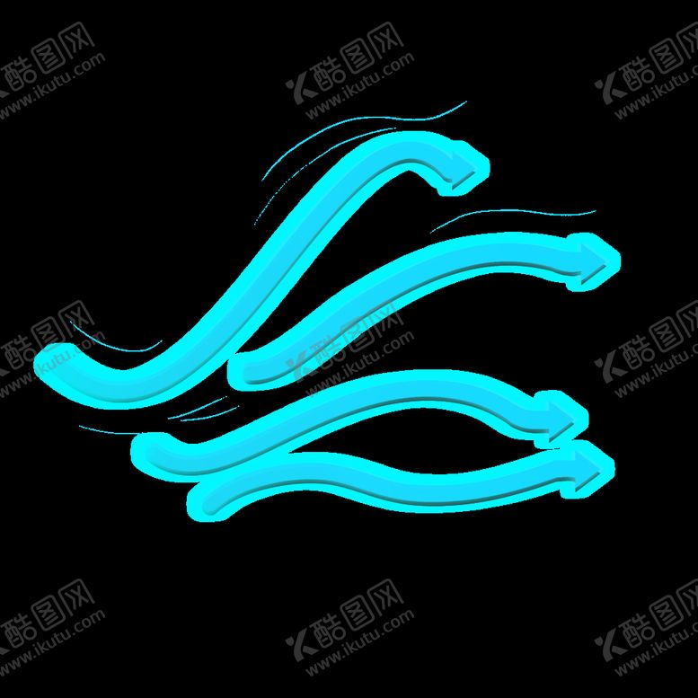 编号：26734707041315359668【酷图网】源文件下载-箭头气流蓝色渐变