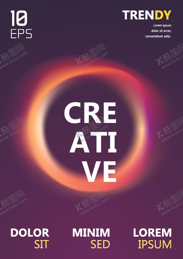 编号：36008510230556465340【酷图网】源文件下载-炫彩科技感设计海报