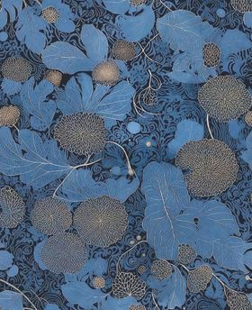 蓝色斑驳纹理艺术图案