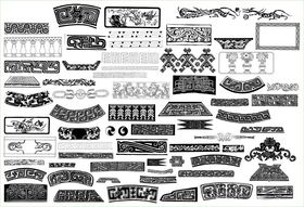 中式传统古典花纹图案集