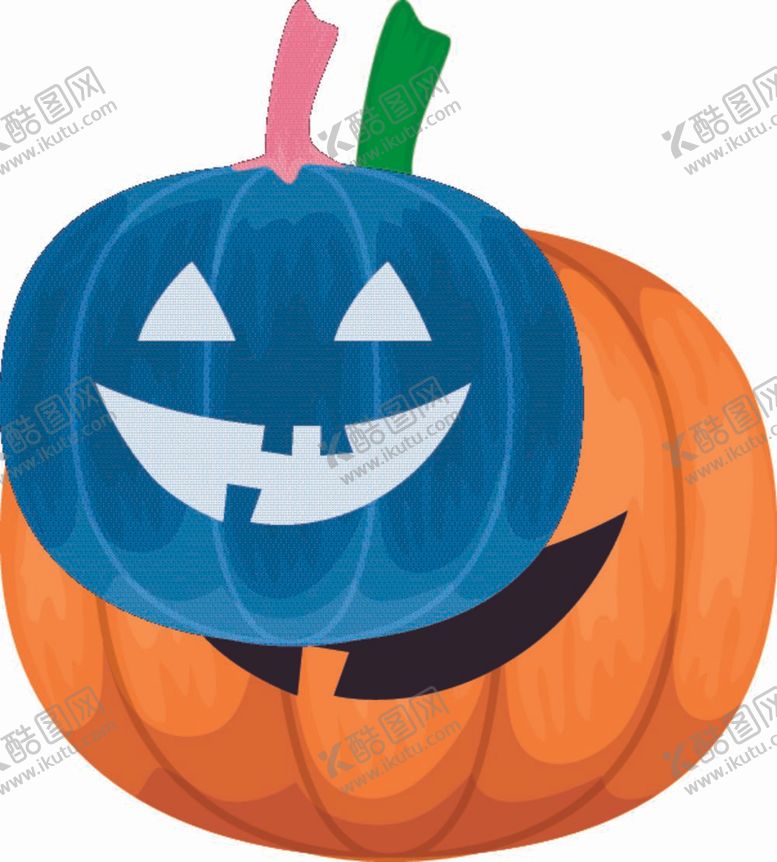 编号：28741009140351425340【酷图网】源文件下载-卡通简约万圣节南瓜图