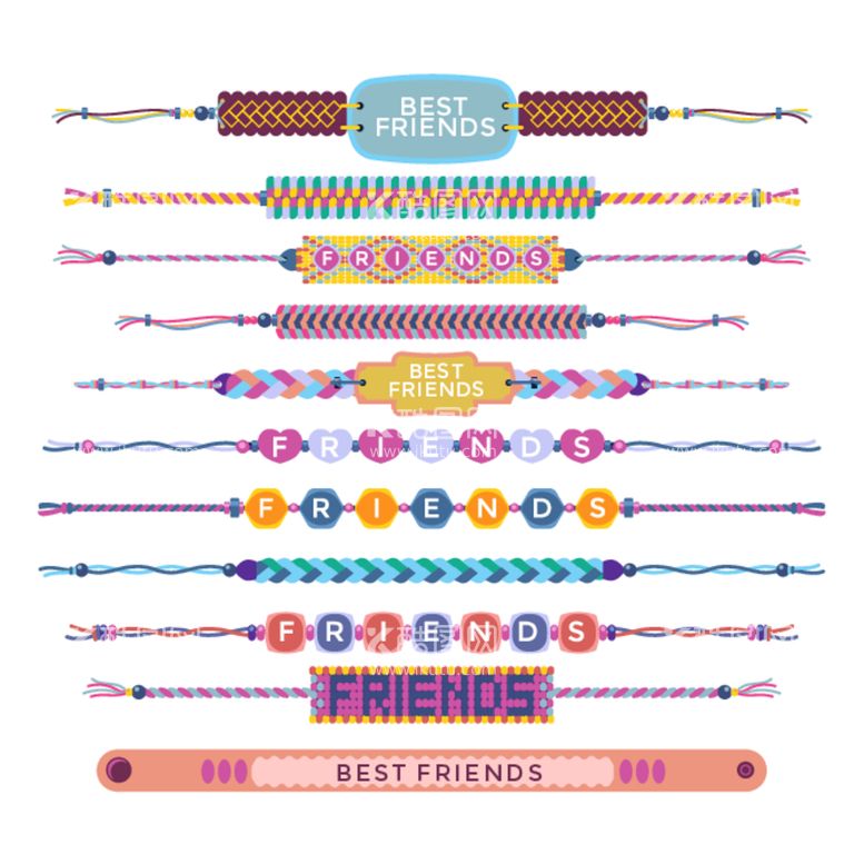 编号：27531812211557034714【酷图网】源文件下载-编织手环