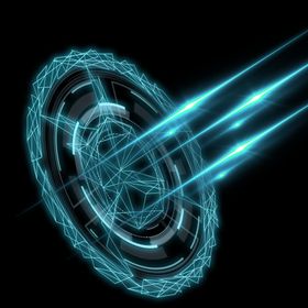 光点光线魔幻光环科技未来素材