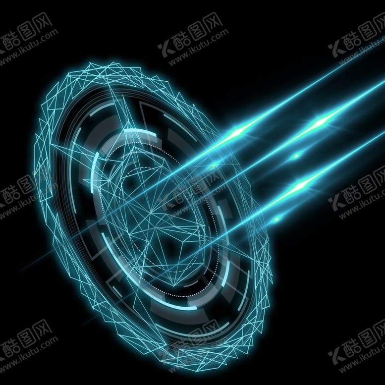 编号：33893406270948446528【酷图网】源文件下载-光点光线魔幻光环科技未来素材