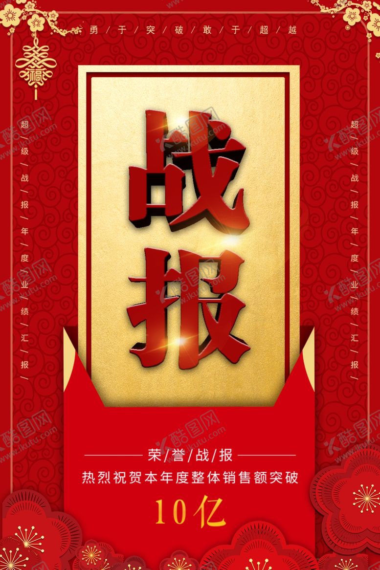 编号：12127710230324416993【酷图网】源文件下载-业绩战报