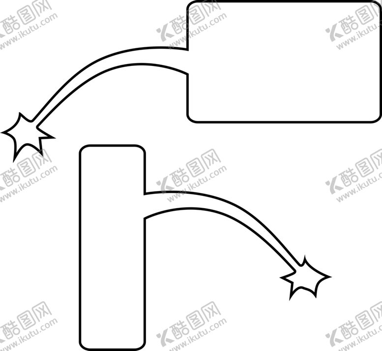 编号：57628409220630377997【酷图网】源文件下载-创意黑白对话框