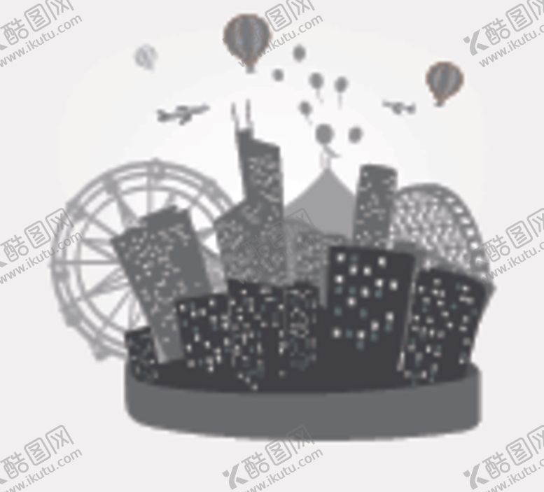 编号：87987309171100405014【酷图网】源文件下载-城市剪影