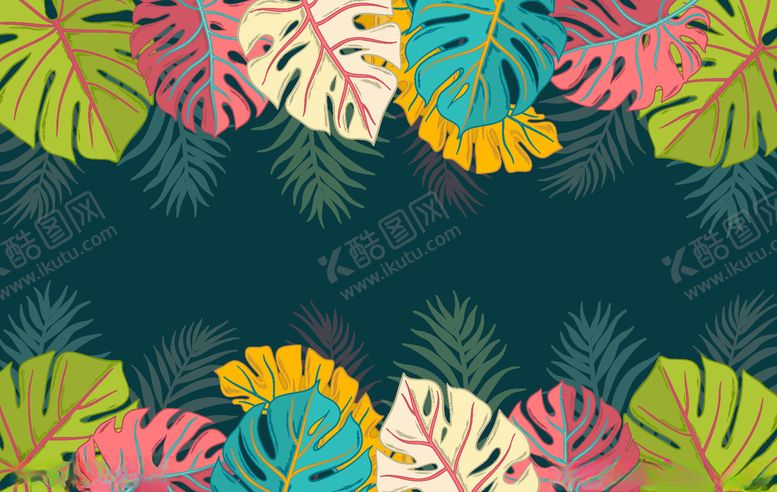 编号：85416910052009179843【酷图网】源文件下载-叶子背景