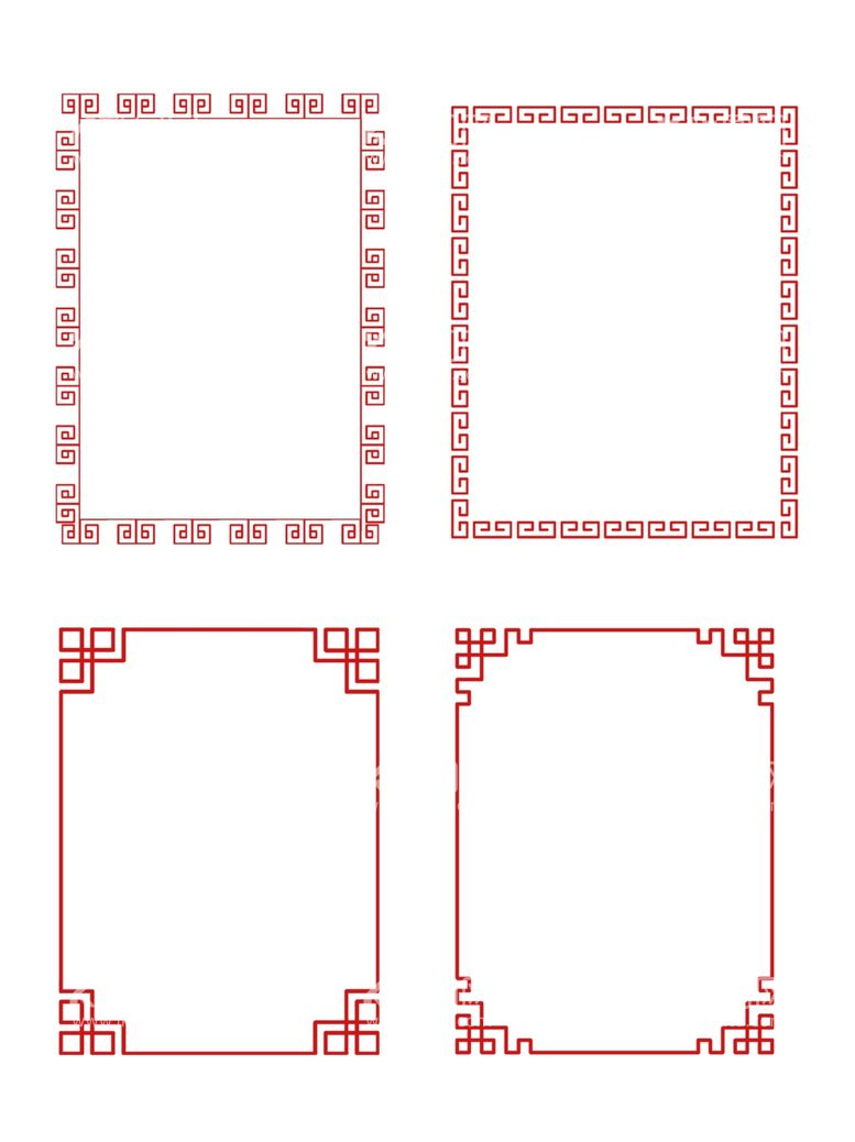 编号：34498702122349532915【酷图网】源文件下载-中国风边框