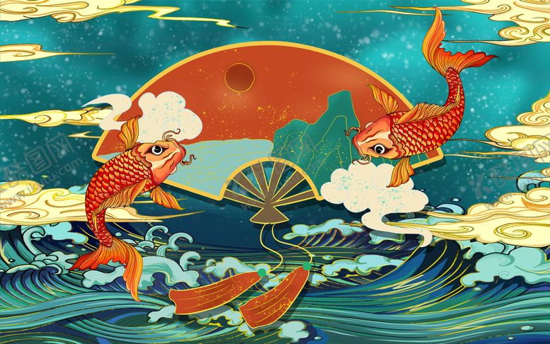 编号：98235709112301589286【酷图网】源文件下载-中式电视背景墙