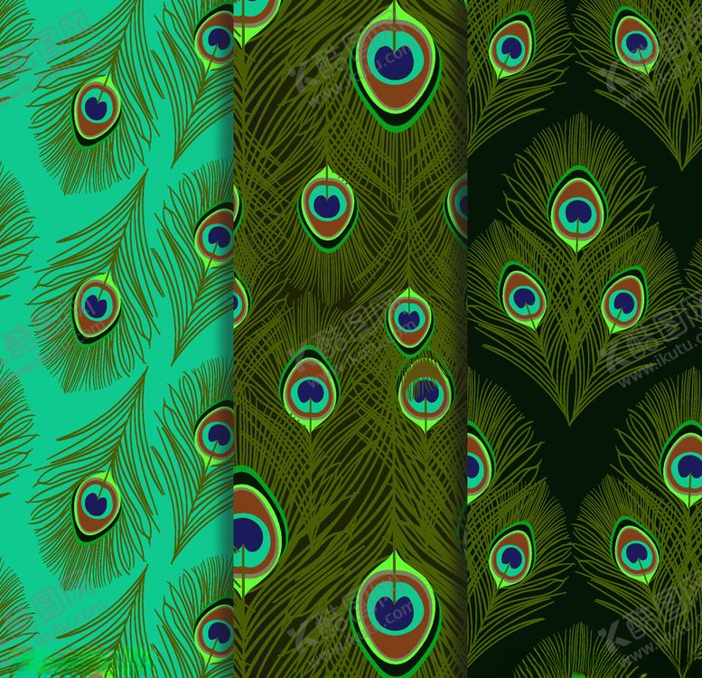 编号：63261310282311189170【酷图网】源文件下载-孔雀羽毛背景