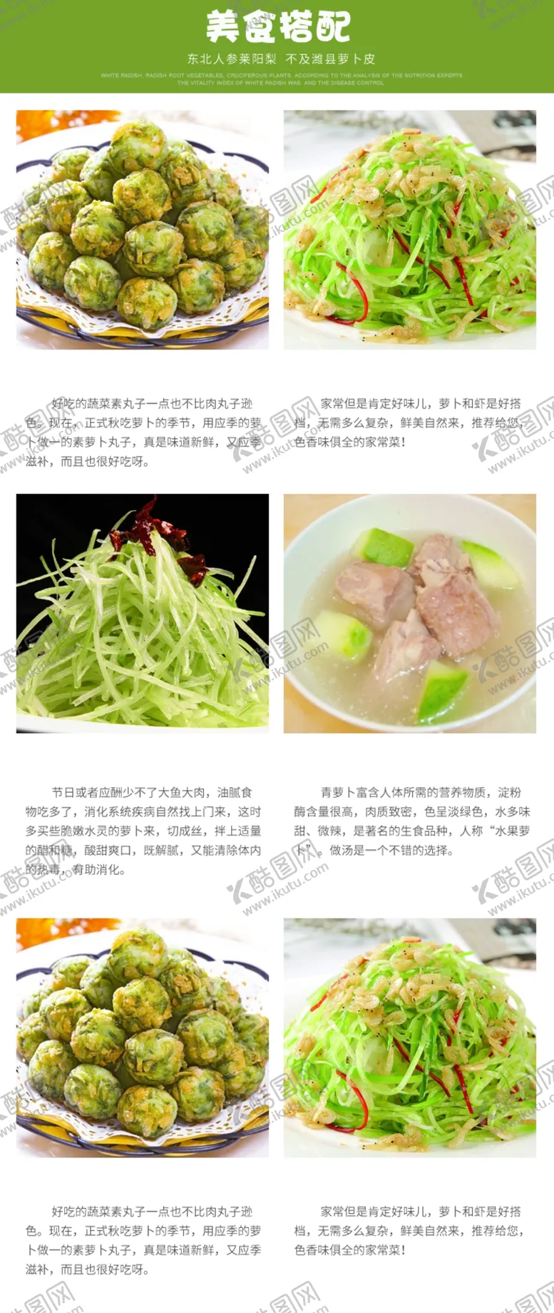 编号：36018509211227208236【酷图网】源文件下载-水果萝卜烹饪方法