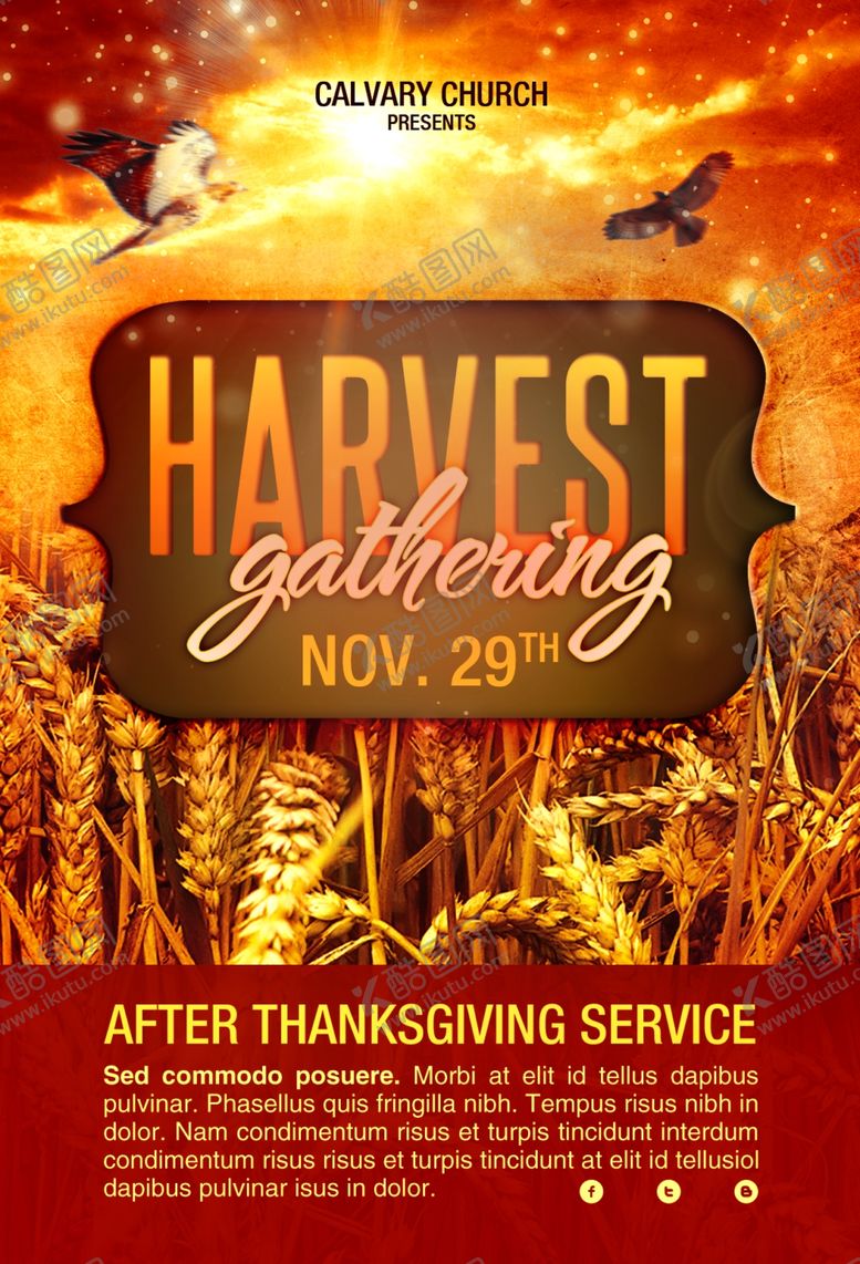 编号：41507810292250326400【酷图网】源文件下载-金秋麦穗