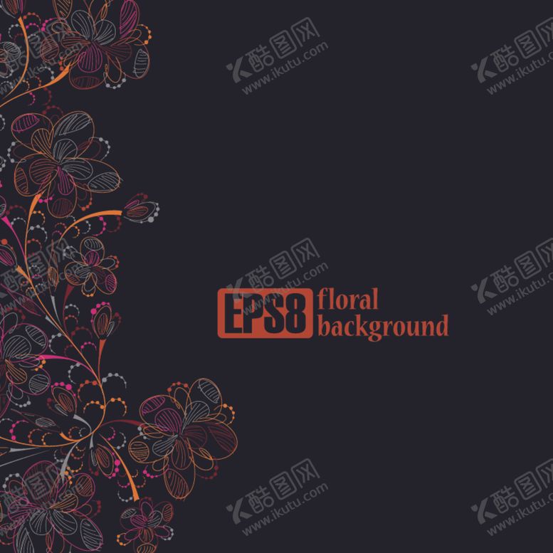 编号：36936705141900113051【酷图网】源文件下载-彩色花卉