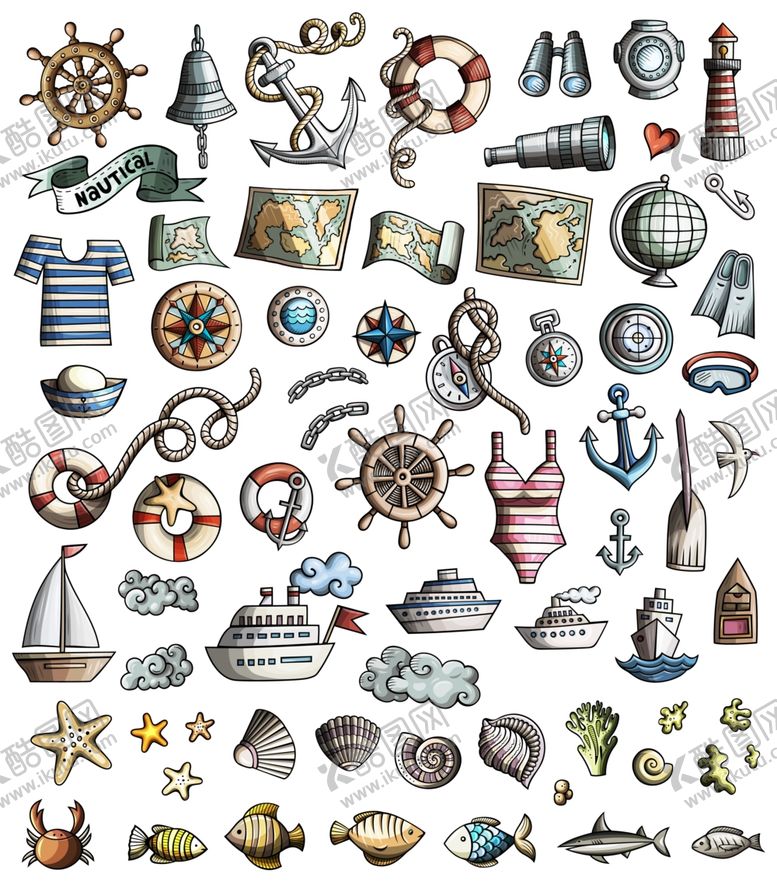 编号：40953109290750548083【酷图网】源文件下载-海洋主题背景图案